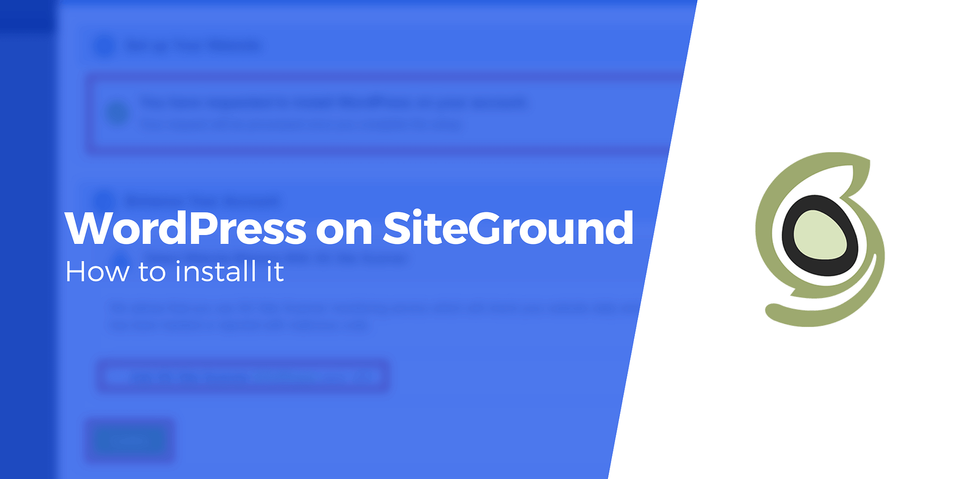 Você está visualizando atualmente Como instalar o WordPress no SiteGround (um guia passo a passo)