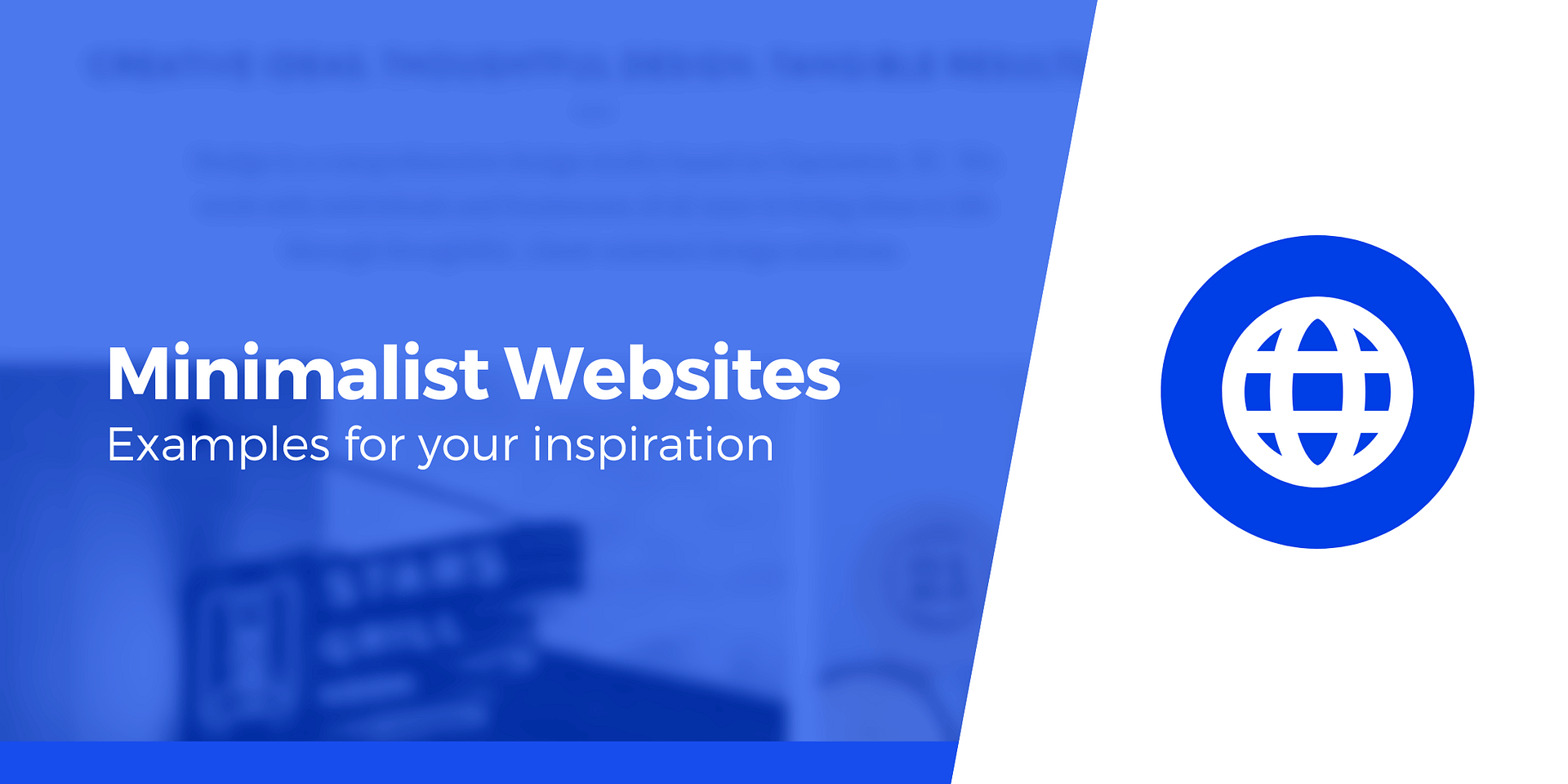 Você está visualizando atualmente Mais de 15 exemplos de sites minimalistas (e o que aprender com eles)