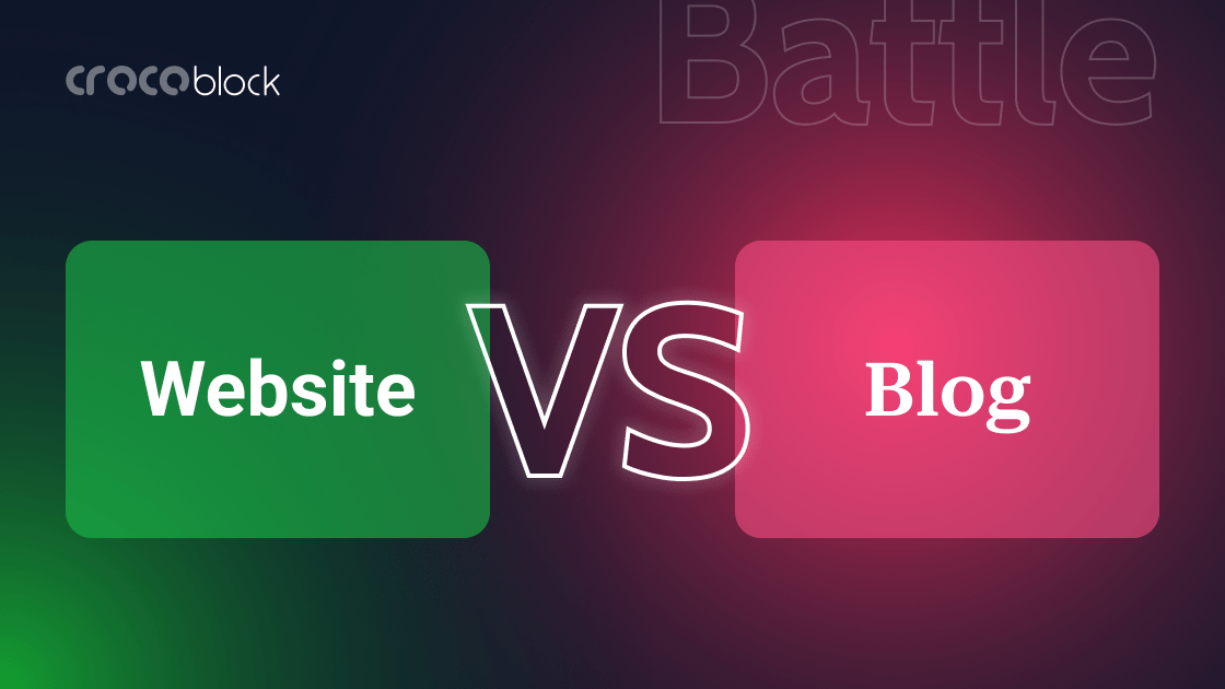 Você está visualizando atualmente Website vs. Blog: Main Differences, Types, Examples