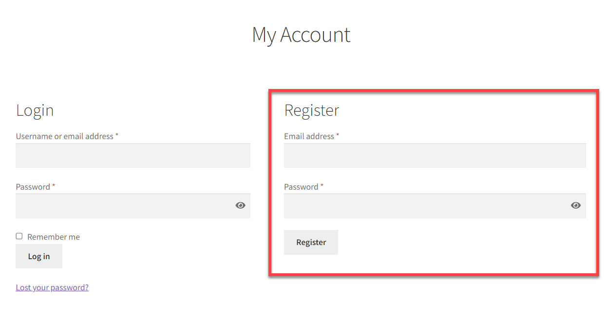 Você está visualizando atualmente WooCommerce: My Account Registration Anti-Spam Honeypot