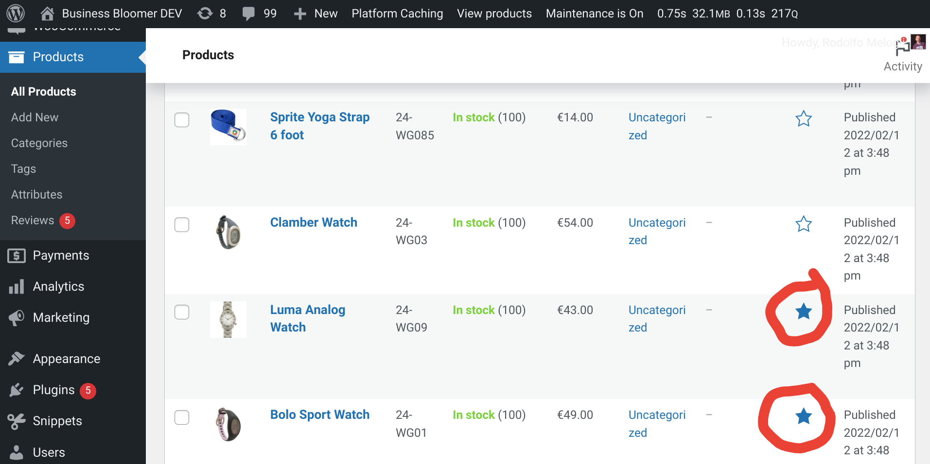 WooCommerce: Sort By Featured Products @ Shop